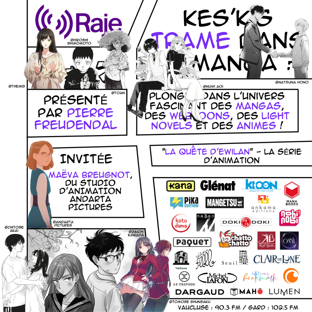 Kes'kis trame dans le manga ? - La quête d'Ewilan : La série d'animation